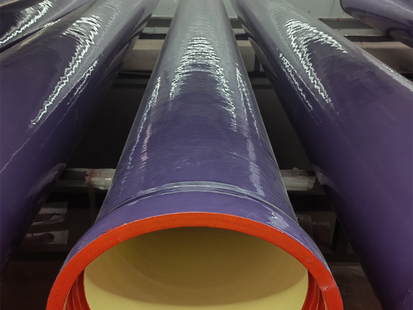 PU Coated Ductile Iron Pipe