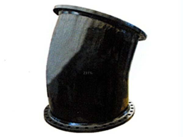 Ductile Iron Double Flanged Bend-22.5