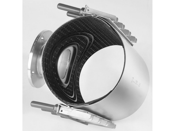 SS Repair Clamp with Flange Branch