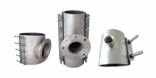 SS Repair Clamp with Flange Branch - Εικόνα 3