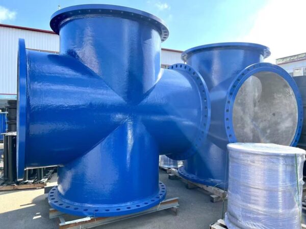 Ductile Iron All Flanged Cross