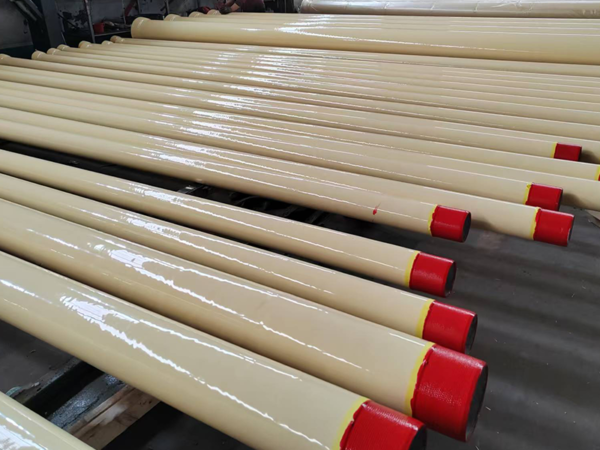 Yellow Colour PU Coated DI Pipe — изображение 3
